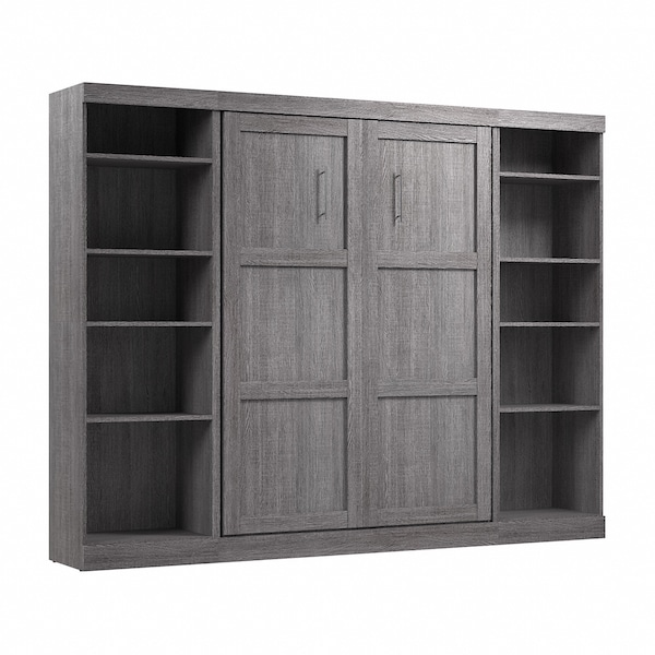 Full Wall Bed Kit, Bark Gray, 109"
